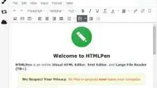 HTMLPen screenshot