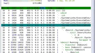 htop screenshot