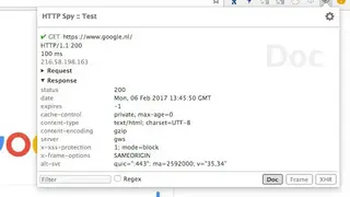 HTTP Header Spy screenshot
