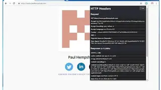 HTTP Headers screenshot