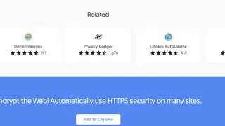 HTTPS Everywhere screenshot