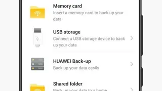 Huawei Backup screenshot