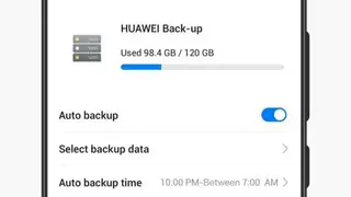 Huawei Backup screenshot