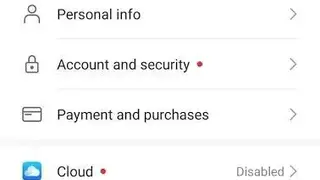 Huawei Mobile Services screenshot