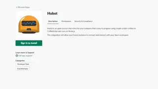 Hubot screenshot