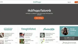 HubPages screenshot