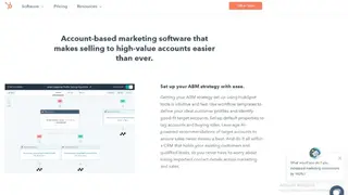HubSpot ABM Software screenshot