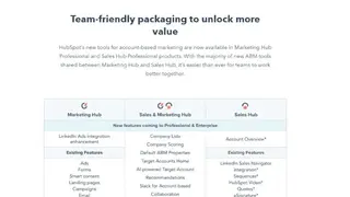 HubSpot ABM Software screenshot