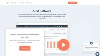 HubSpot ABM Software screenshot