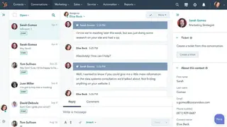 HubSpot Sales Hub screenshot