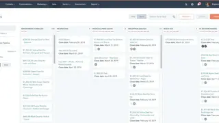 HubSpot Sales Hub screenshot