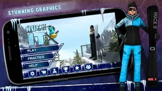 Huck It Skiing Game 3D screenshot
