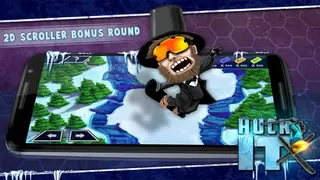 Huck It Skiing Game 3D screenshot