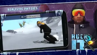 Huck It Skiing Game 3D screenshot