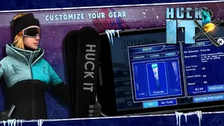 Huck It Skiing Game 3D screenshot