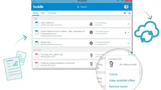 Huddle screenshot