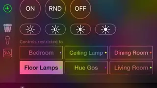 Hue Widget screenshot