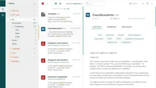 Hulbee Enterprise Search screenshot