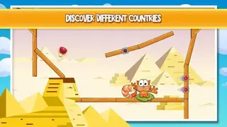 Hungry cat: physics puzzle game screenshot