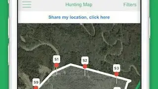 Hunting Map, the GPS for hunters screenshot