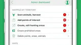 Hunting Map, the GPS for hunters screenshot