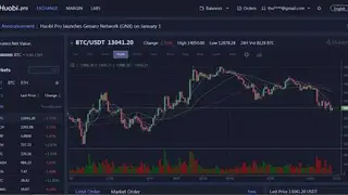 Huobi screenshot