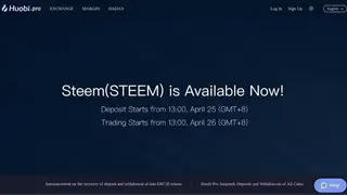 Huobi screenshot