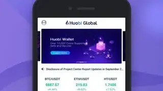Huobi screenshot