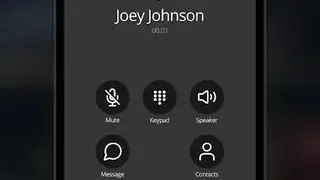 Hushed screenshot