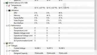HWMonitor screenshot