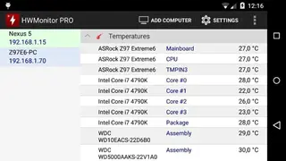 HWMonitor screenshot