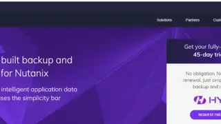 HYCU Backup & Recovery for Nutanix screenshot