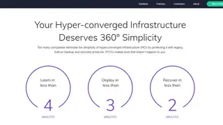 HYCU Backup & Recovery for Nutanix screenshot