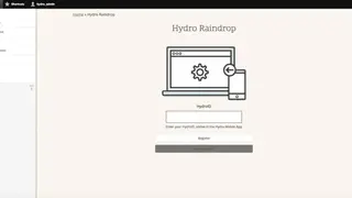 Hydro Raindrop screenshot