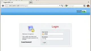 HyperVM screenshot
