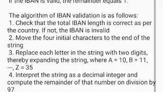 IBAN Check IBAN Validation screenshot