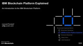 IBM Blockchain Platform screenshot