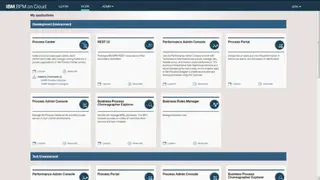 IBM BPM screenshot