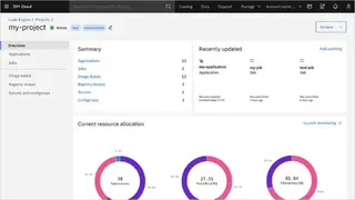 IBM Cloud Code Engine screenshot