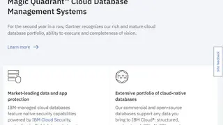IBM Cloud Databases screenshot