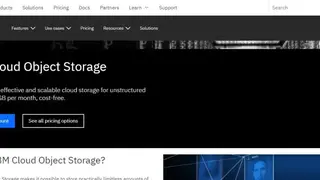 IBM Cloud Object Storage screenshot