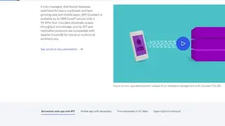 IBM Cloudant screenshot
