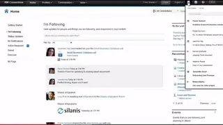 IBM CONNECTIONS screenshot