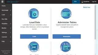 IBM dashDB screenshot