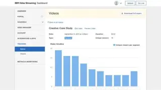 IBM Enterprise Video Streaming screenshot
