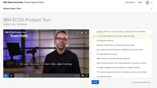 IBM Enterprise Video Streaming screenshot
