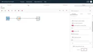IBM InfoSphere DataStage screenshot