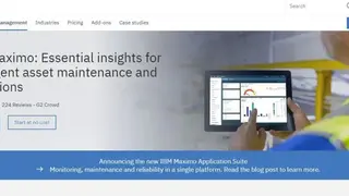 IBM Maximo screenshot