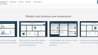 IBM Maximo screenshot