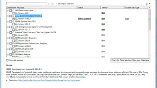 IBM Rational Developer for z Systems screenshot